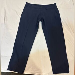 Zara Men's Navy Blue Dress Pants Size 35 in excellent beautiful condition